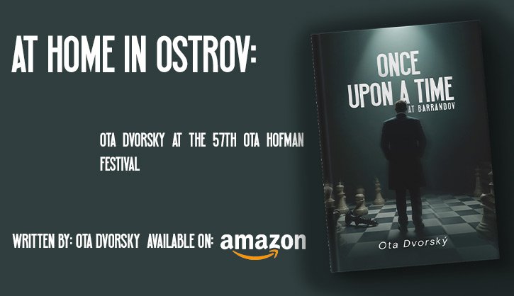 Ota Dvorsky at the 57th Ota Hofman Festival in Ostrov